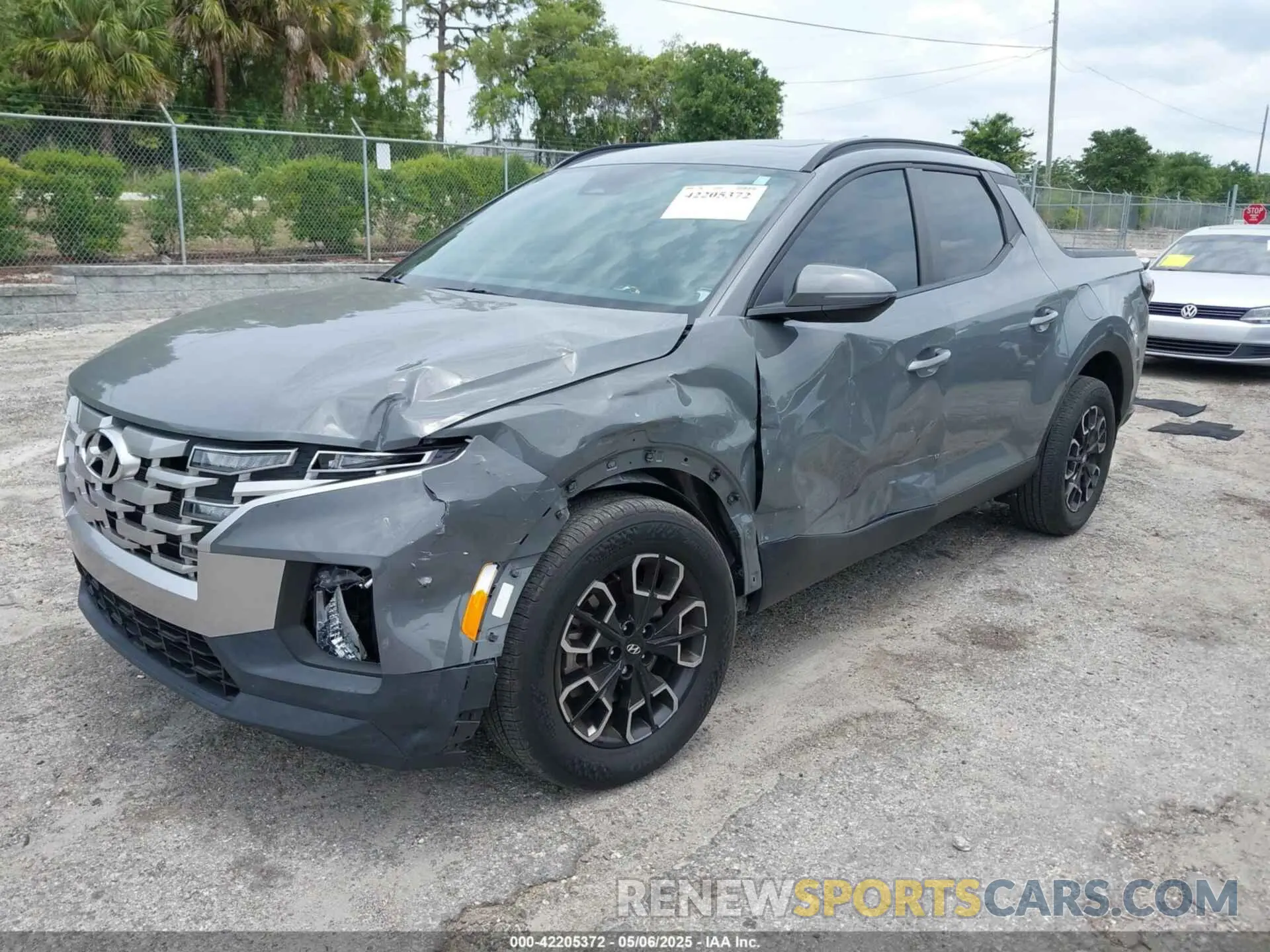 2 fotografías del automóvil dañado 5NTJDDAF6NH029260 HYUNDAI SANTA CRUZ 2022