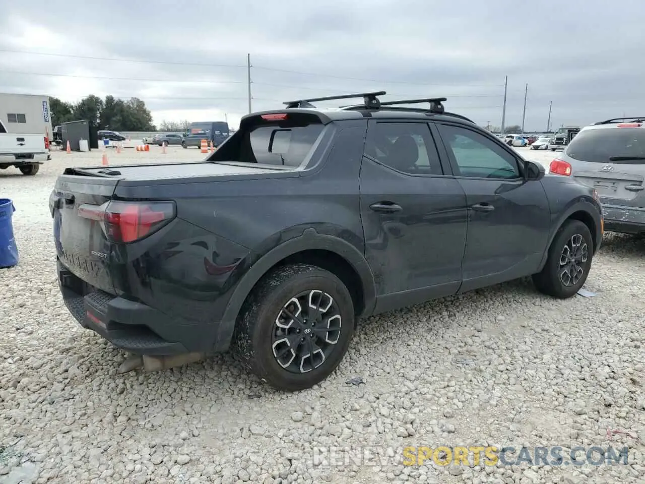 3 fotografías del automóvil dañado 5NTJDDAF7NH030210 HYUNDAI SANTA CRUZ 2022