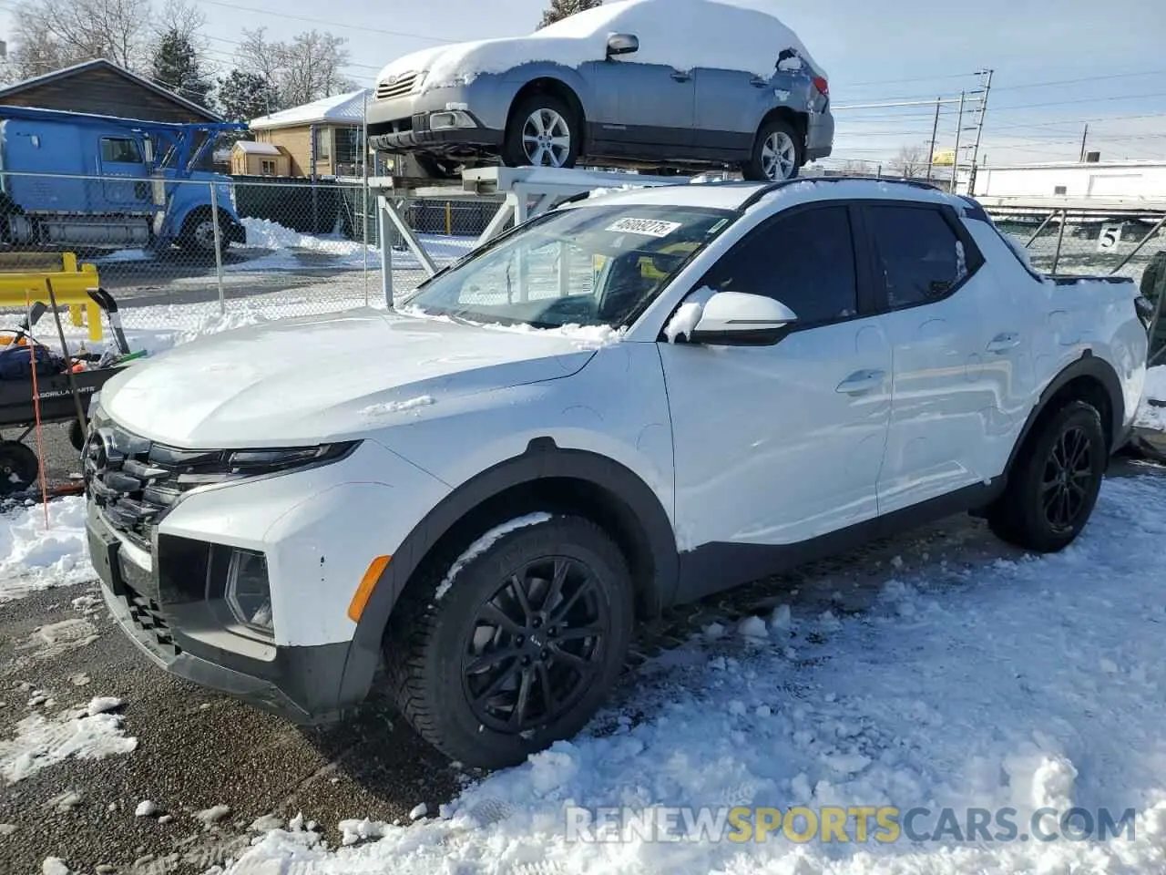 1 fotografías del automóvil dañado 5NTJEDAF0NH002701 HYUNDAI SANTA CRUZ 2022