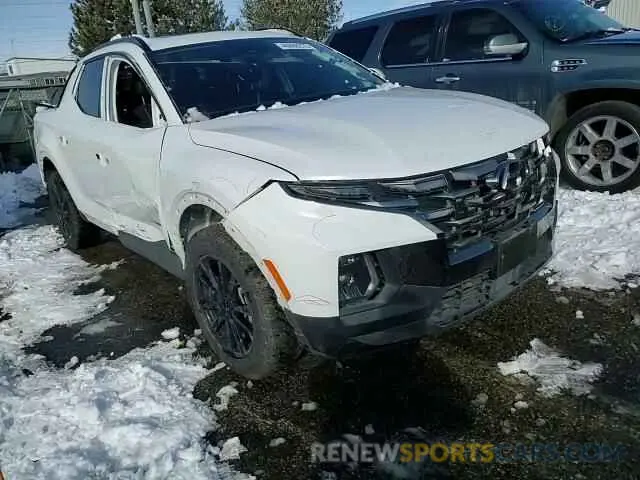 10 fotografías del automóvil dañado 5NTJEDAF0NH002701 HYUNDAI SANTA CRUZ 2022