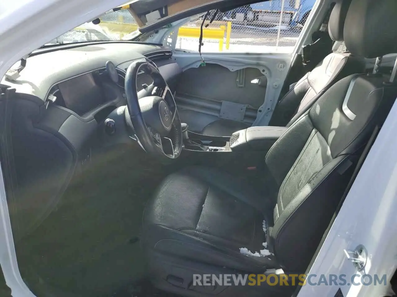 7 fotografías del automóvil dañado 5NTJEDAF0NH002701 HYUNDAI SANTA CRUZ 2022