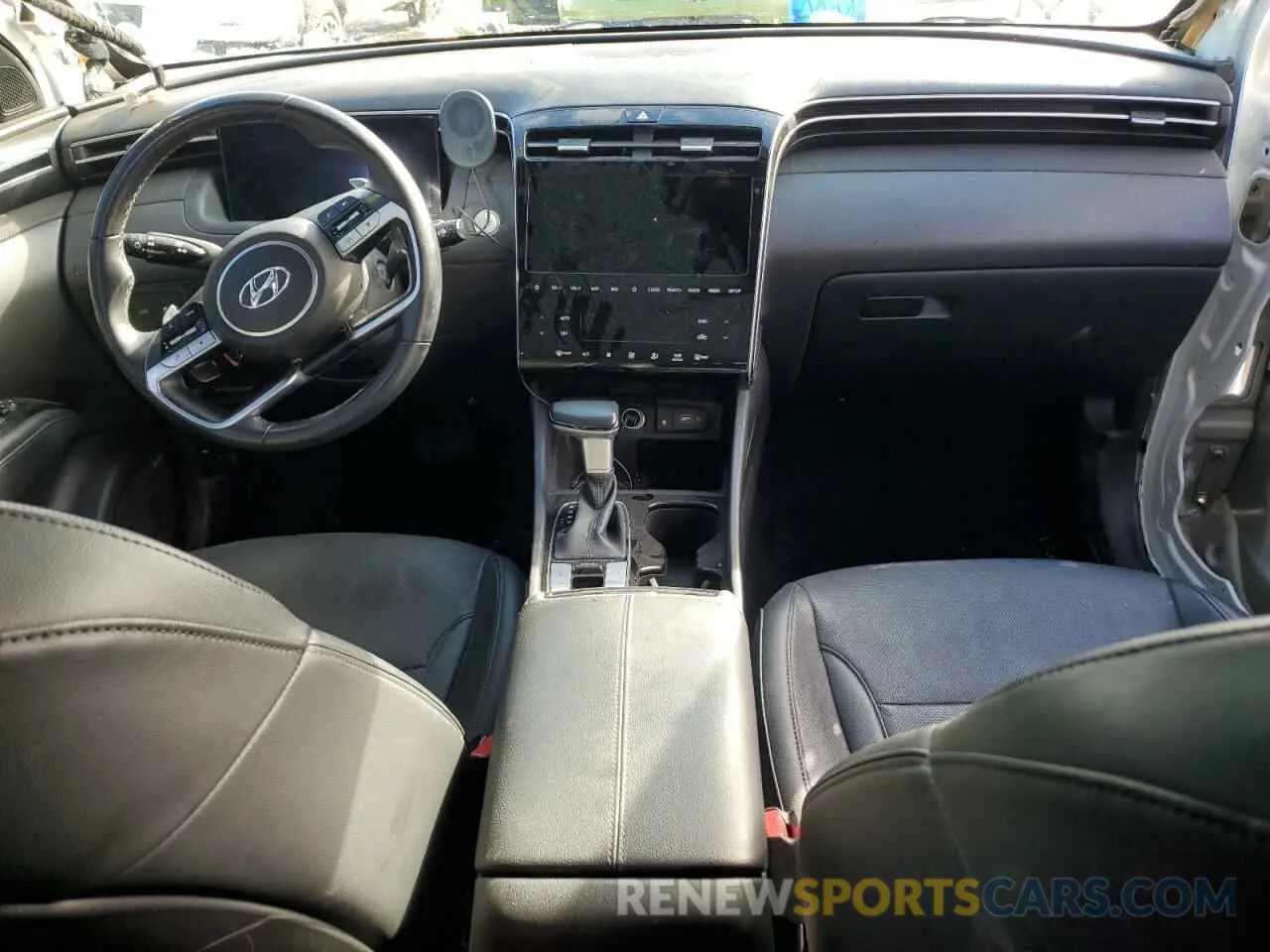 8 fotografías del automóvil dañado 5NTJEDAF0NH002701 HYUNDAI SANTA CRUZ 2022