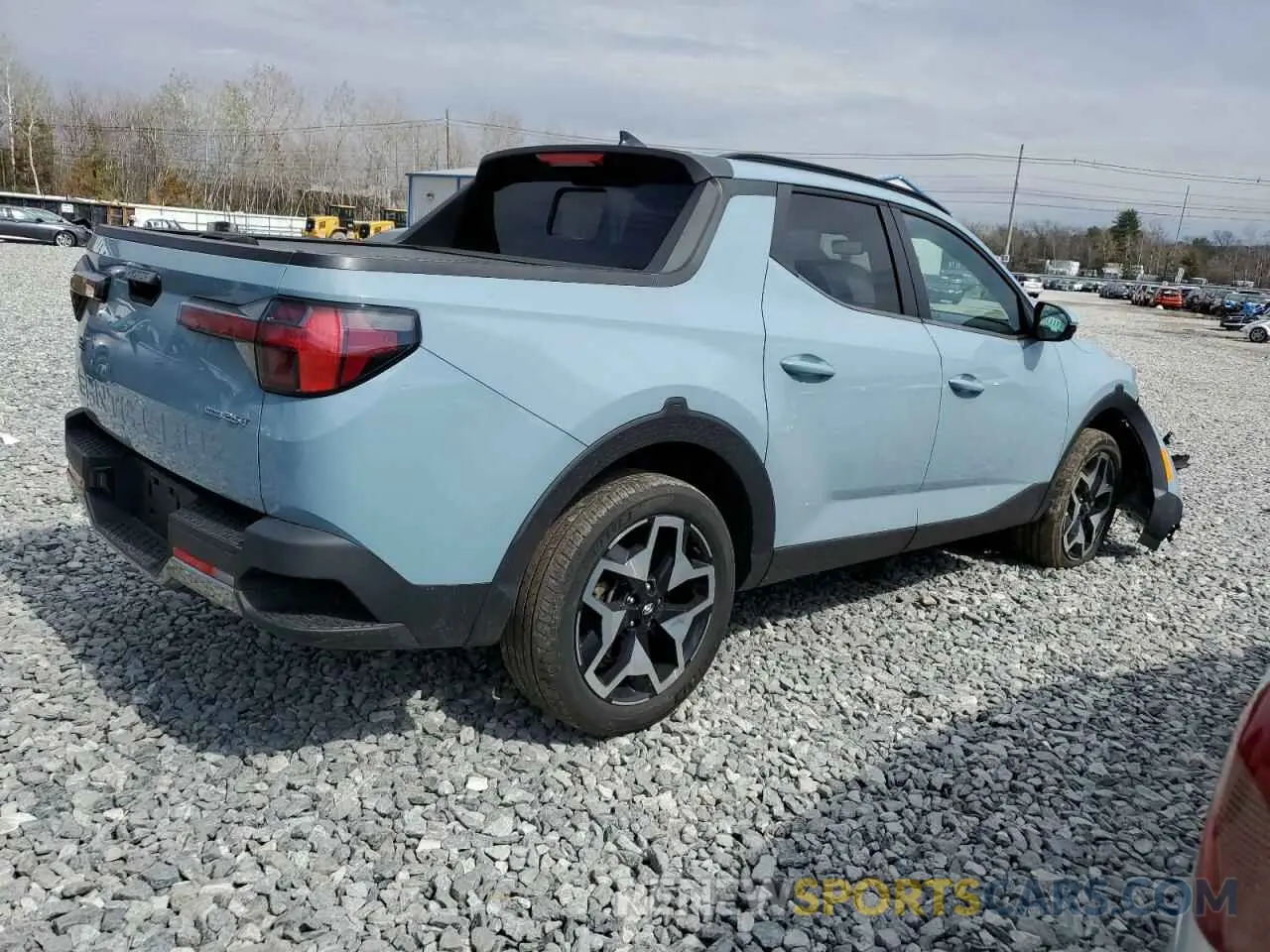 3 fotografías del automóvil dañado 5NTJEDAF0NH013262 HYUNDAI SANTA CRUZ 2022