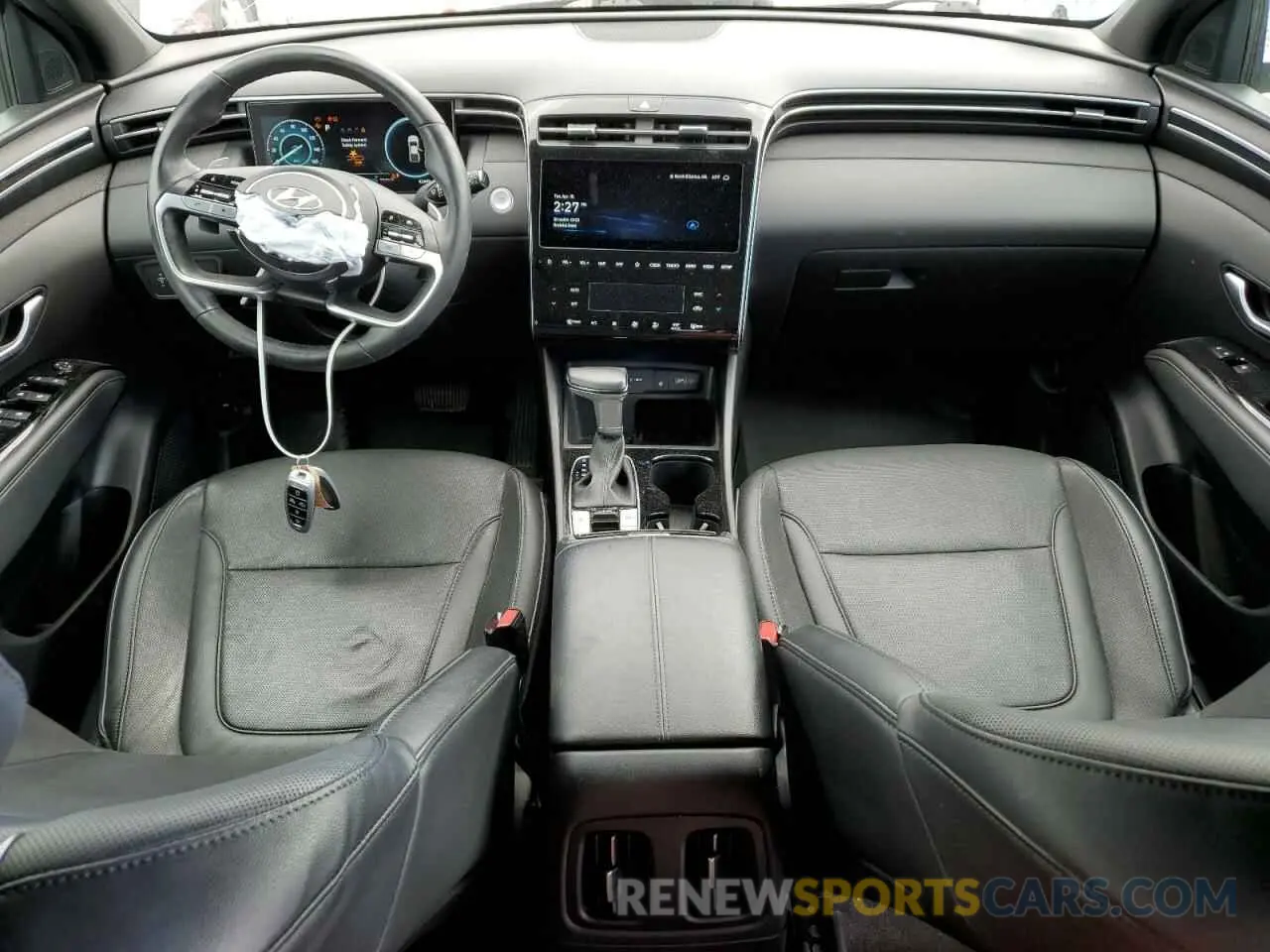 8 fotografías del automóvil dañado 5NTJEDAF0NH013262 HYUNDAI SANTA CRUZ 2022
