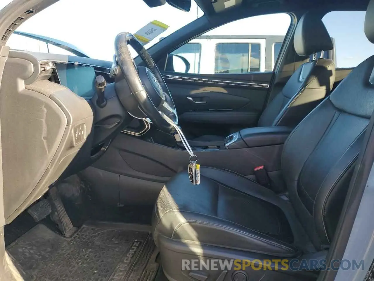 7 fotografías del automóvil dañado 5NTJEDAF0NH028070 HYUNDAI SANTA CRUZ 2022