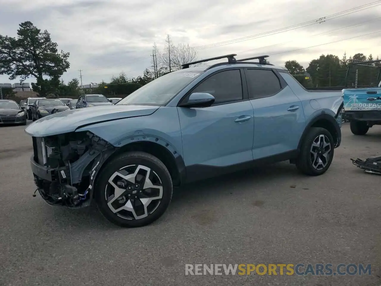 1 fotografías del automóvil dañado 5NTJEDAF3NH038883 HYUNDAI SANTA CRUZ 2022