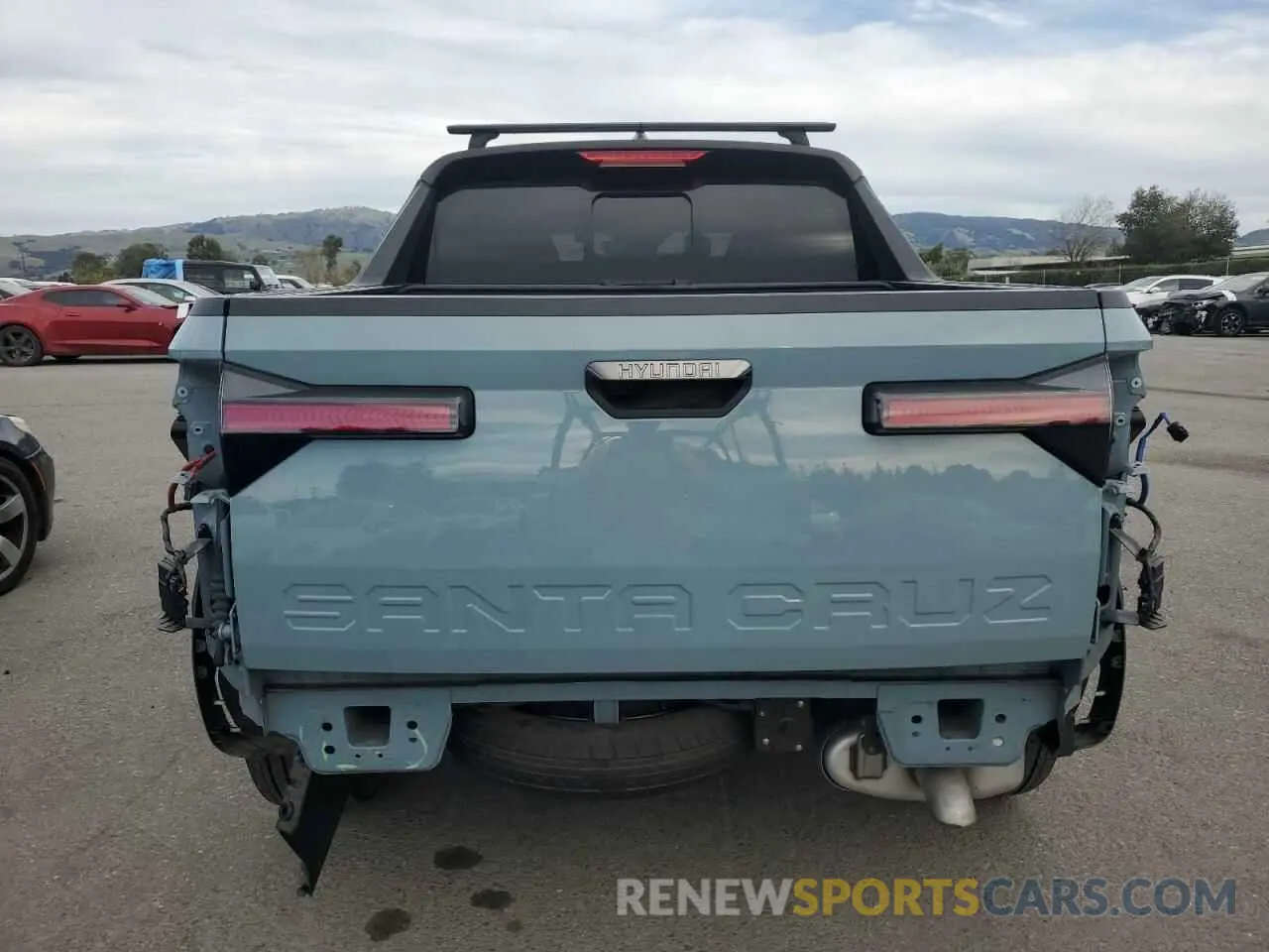 6 fotografías del automóvil dañado 5NTJEDAF3NH038883 HYUNDAI SANTA CRUZ 2022