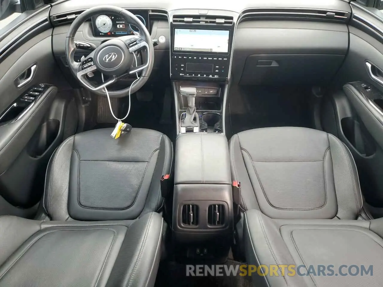 8 fotografías del automóvil dañado 5NTJEDAF3NH038883 HYUNDAI SANTA CRUZ 2022