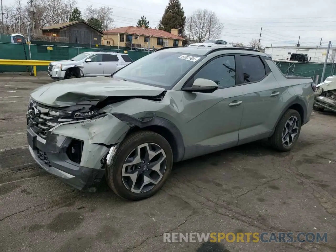 1 fotografías del automóvil dañado 5NTJEDAF6NH022905 HYUNDAI SANTA CRUZ 2022