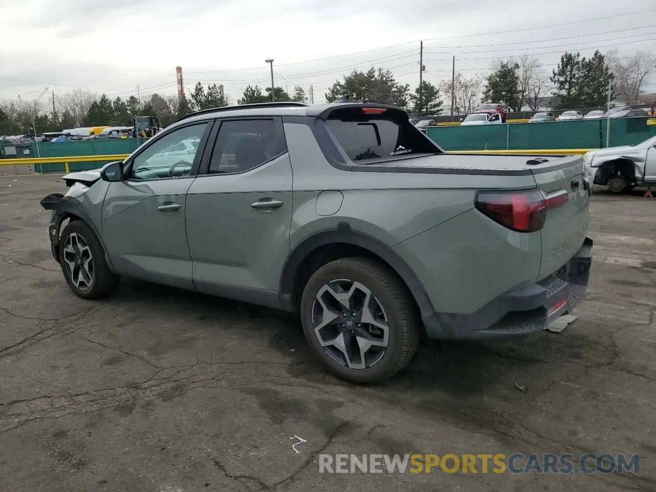 2 fotografías del automóvil dañado 5NTJEDAF6NH022905 HYUNDAI SANTA CRUZ 2022