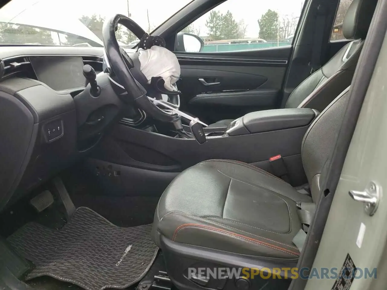 7 fotografías del automóvil dañado 5NTJEDAF6NH022905 HYUNDAI SANTA CRUZ 2022