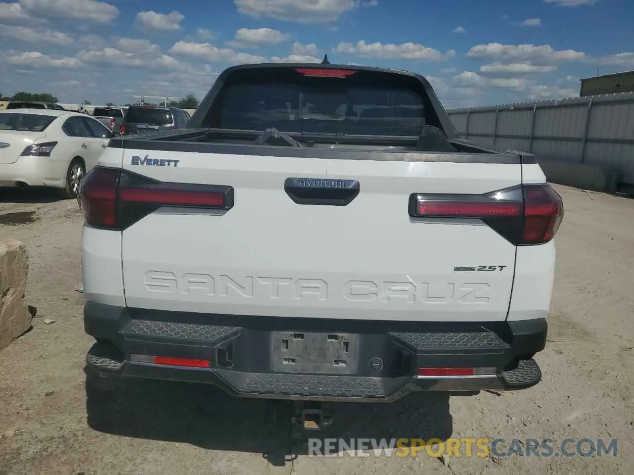 6 fotografías del automóvil dañado 5NTJEDAF9NH033350 HYUNDAI SANTA CRUZ 2022