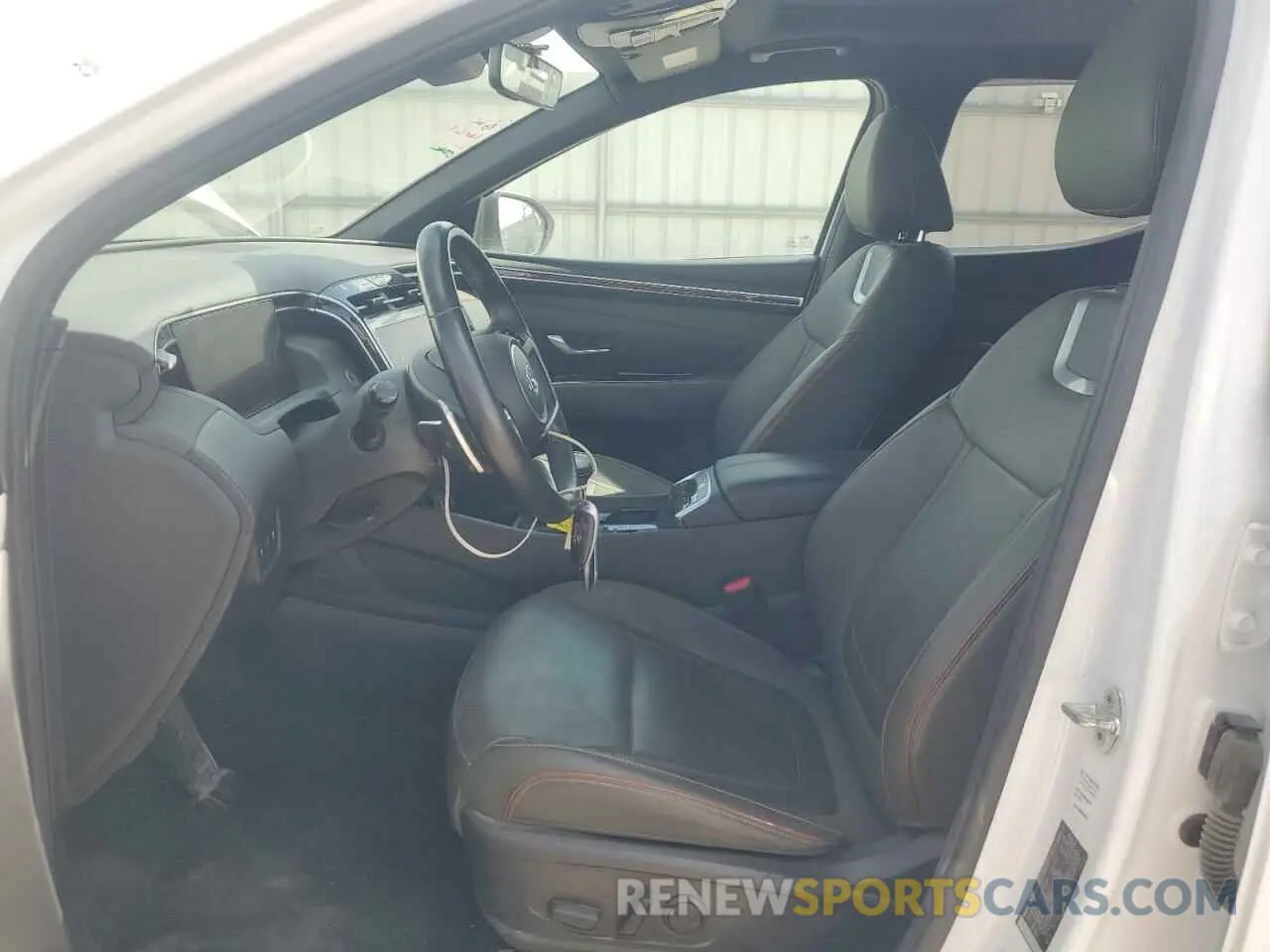 7 fotografías del automóvil dañado 5NTJEDAF9NH033350 HYUNDAI SANTA CRUZ 2022
