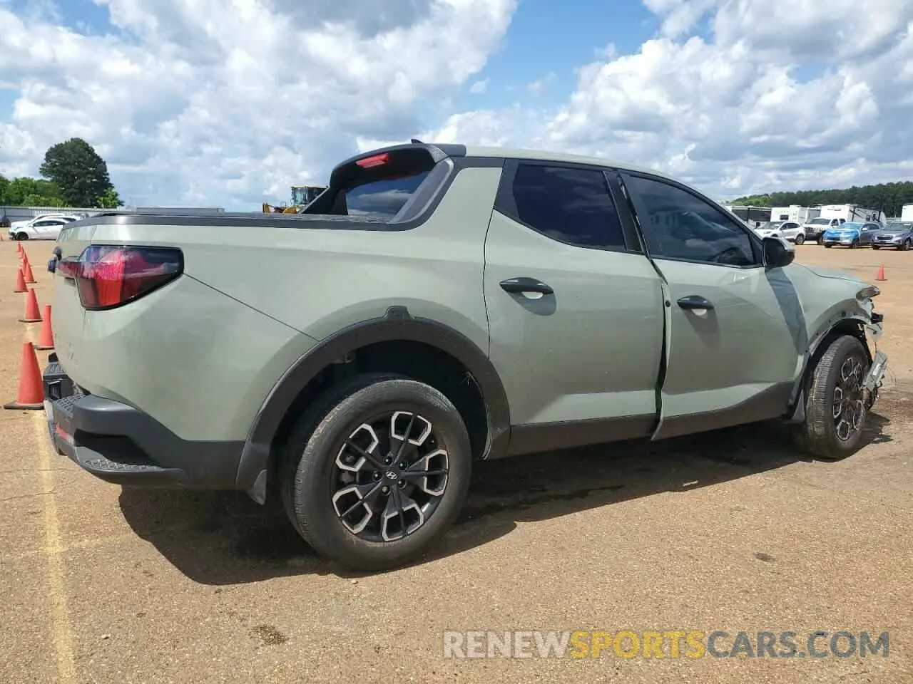 3 fotografías del automóvil dañado 5NTJA4AE7PH069415 HYUNDAI SANTA CRUZ 2023