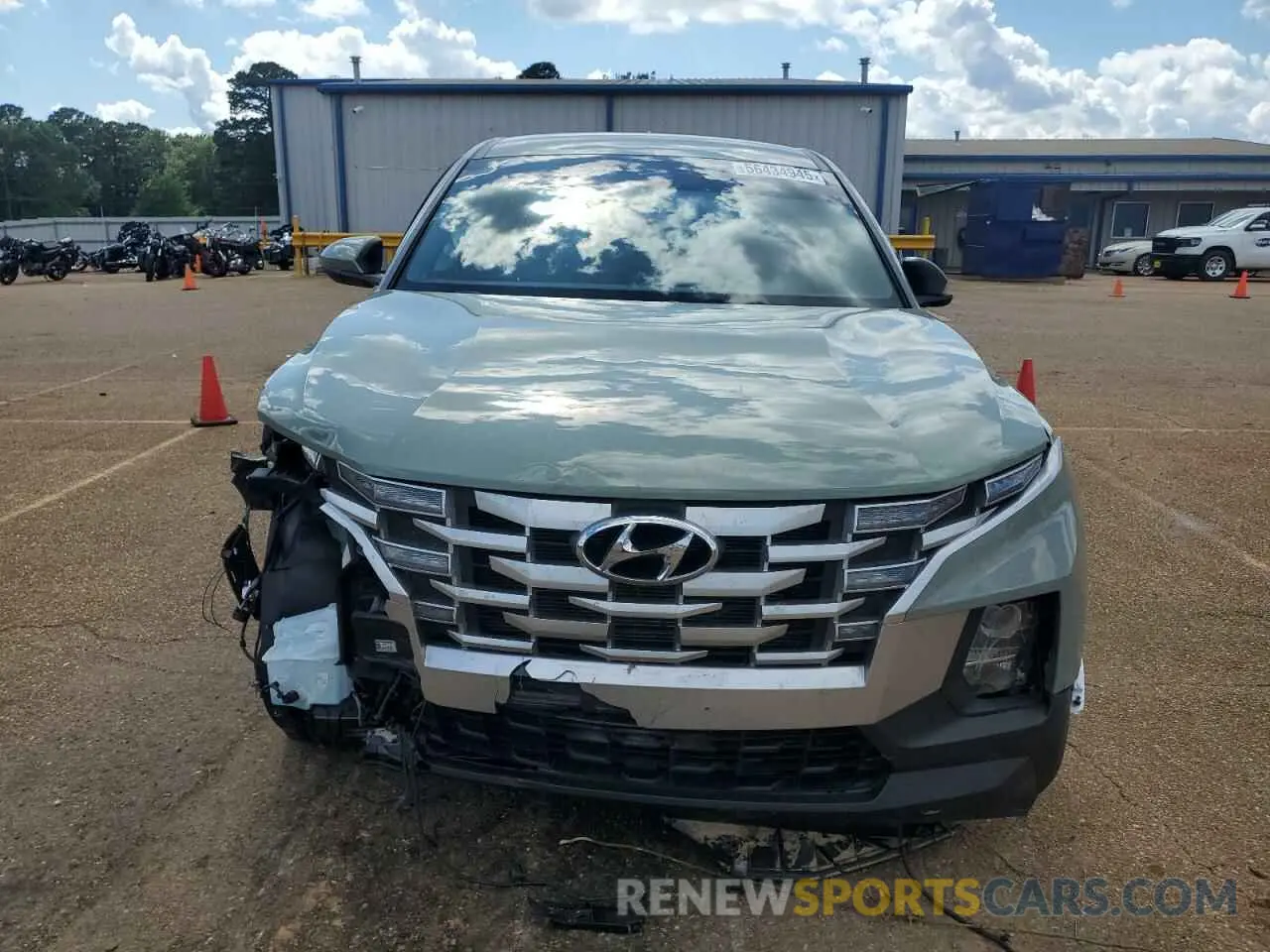 5 fotografías del automóvil dañado 5NTJA4AE7PH069415 HYUNDAI SANTA CRUZ 2023