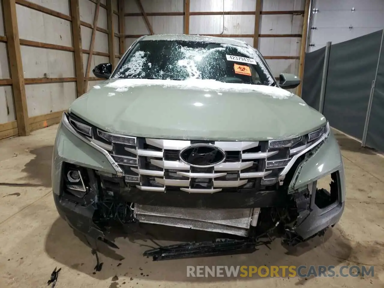 5 fotografías del automóvil dañado 5NTJA4AE9PH049103 HYUNDAI SANTA CRUZ 2023