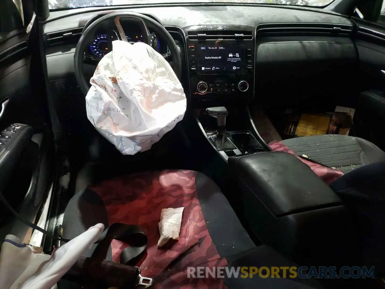 8 fotografías del automóvil dañado 5NTJA4AE9PH049103 HYUNDAI SANTA CRUZ 2023