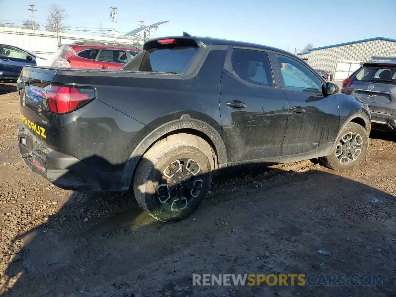 3 fotografías del automóvil dañado 5NTJADAE2PH053879 HYUNDAI SANTA CRUZ 2023