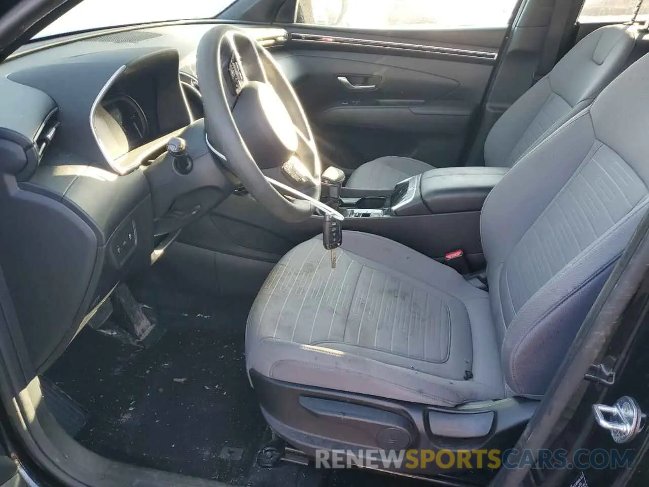 7 fotografías del automóvil dañado 5NTJADAE2PH053879 HYUNDAI SANTA CRUZ 2023