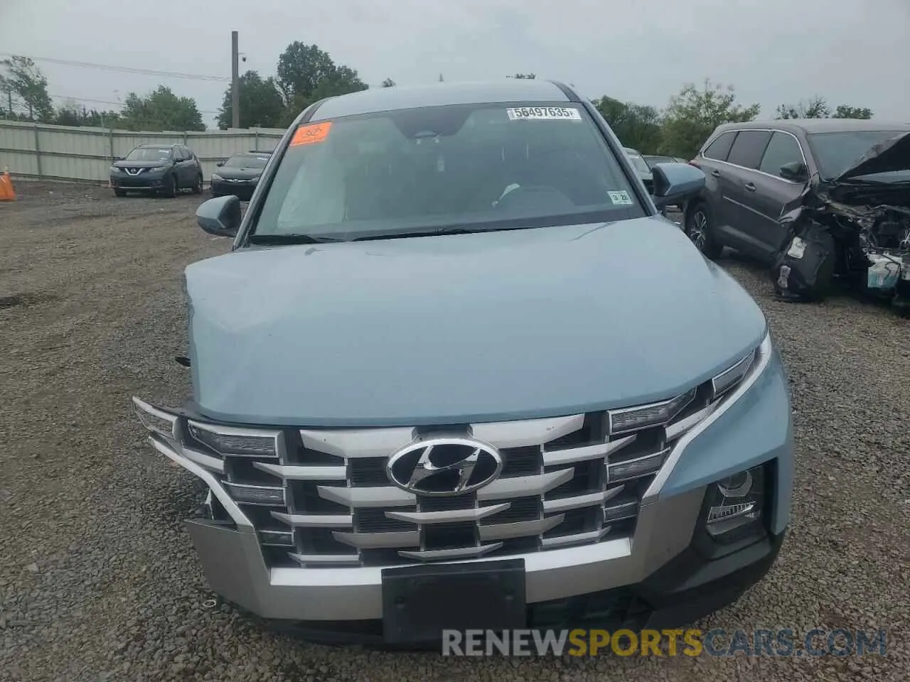 5 fotografías del automóvil dañado 5NTJADAE5PH061510 HYUNDAI SANTA CRUZ 2023