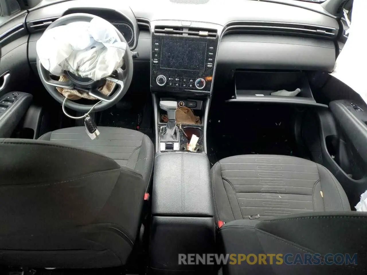 8 fotografías del automóvil dañado 5NTJADAE5PH061510 HYUNDAI SANTA CRUZ 2023