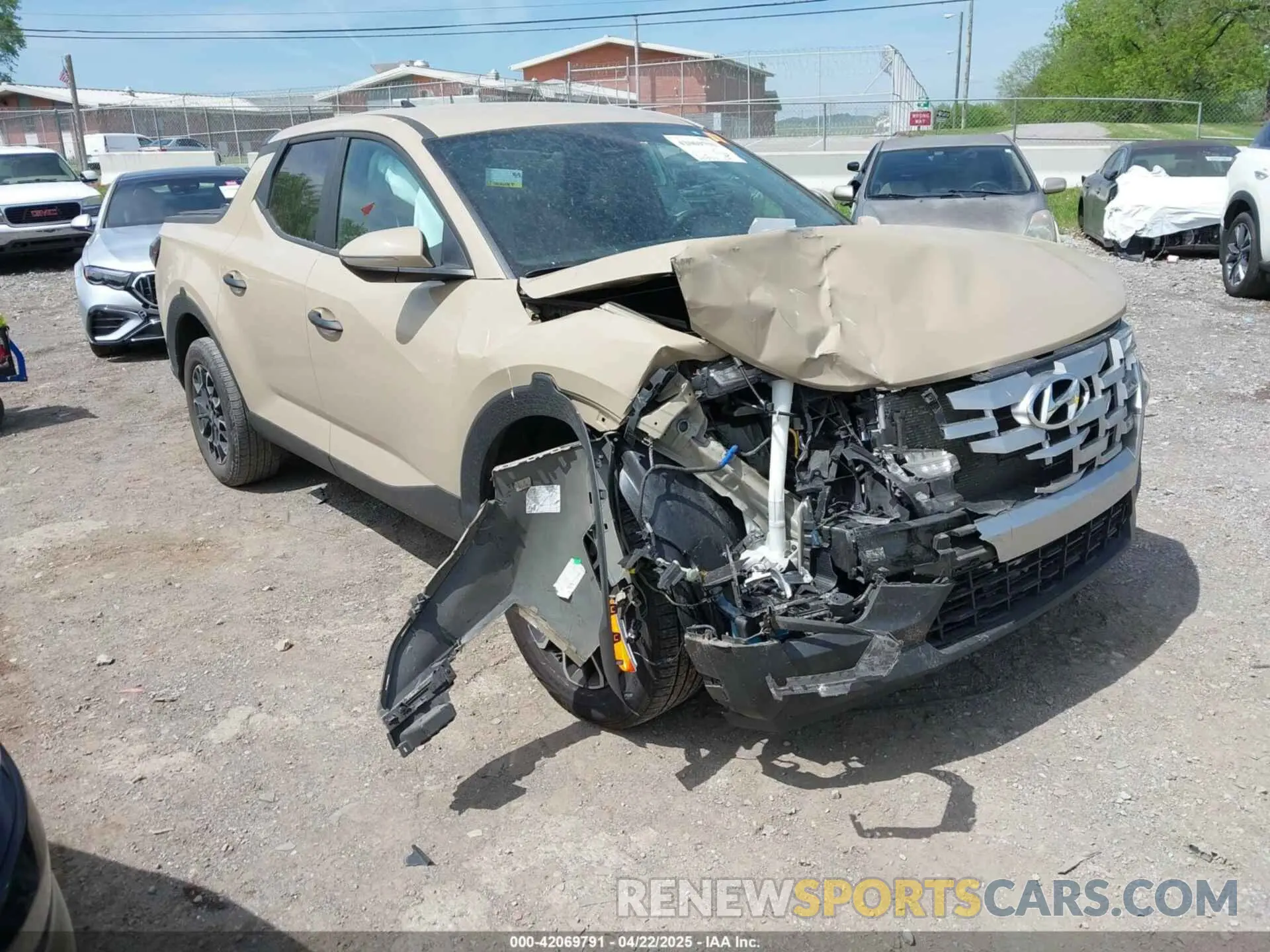 6 fotografías del automóvil dañado 5NTJB4AE3PH077055 HYUNDAI SANTA CRUZ 2023