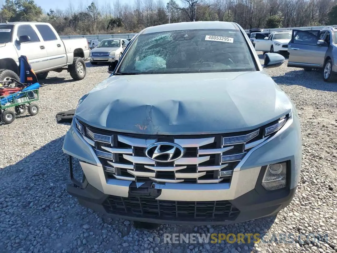12 fotografías del automóvil dañado 5NTJBDAE2PH071957 HYUNDAI SANTA CRUZ 2023