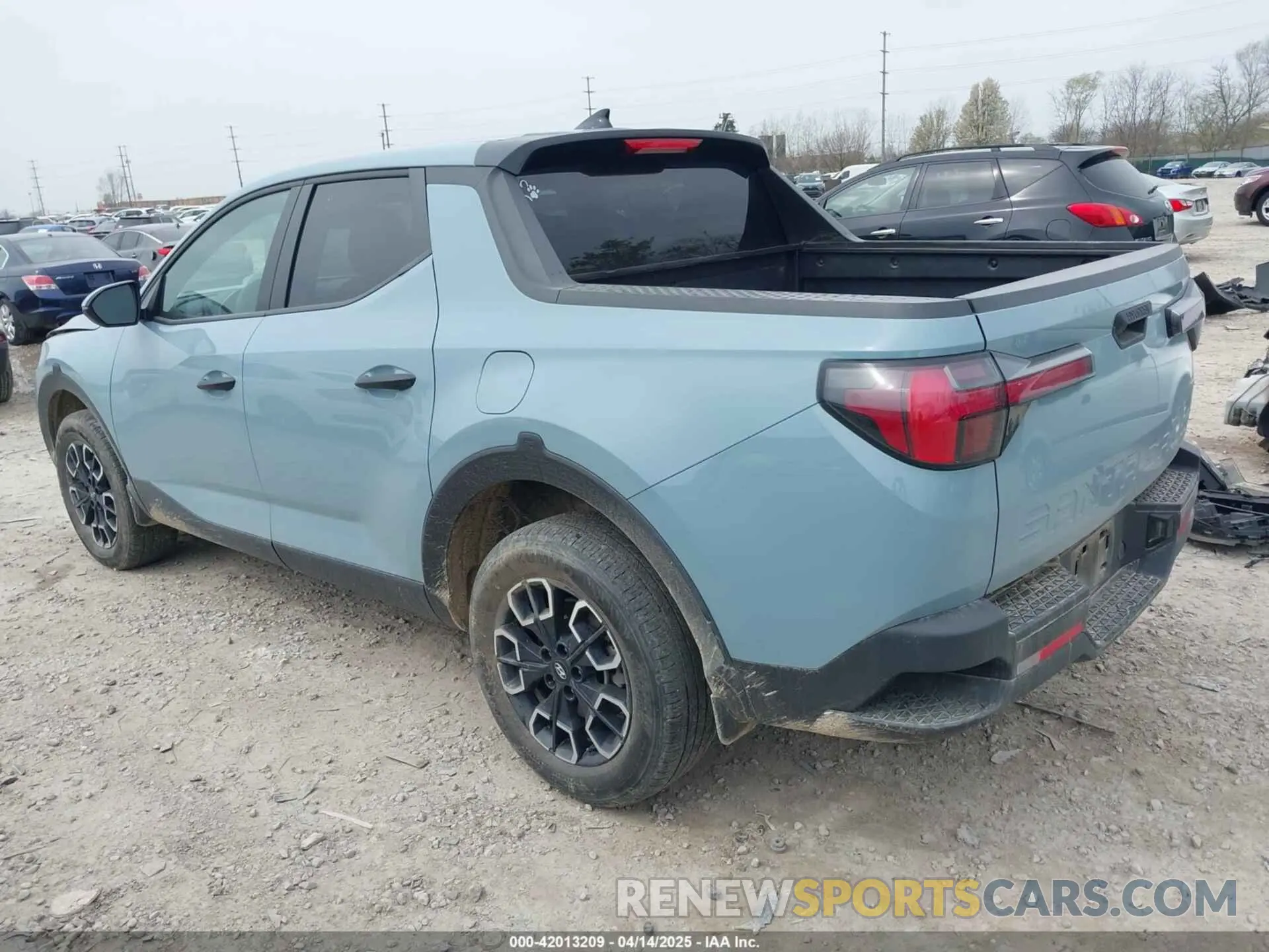 3 fotografías del automóvil dañado 5NTJBDAE3PH064760 HYUNDAI SANTA CRUZ 2023