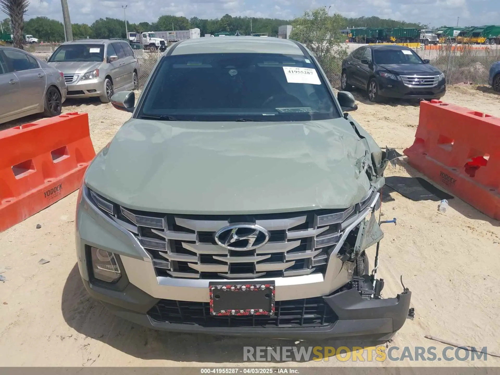 12 fotografías del automóvil dañado 5NTJBDAE5PH065182 HYUNDAI SANTA CRUZ 2023
