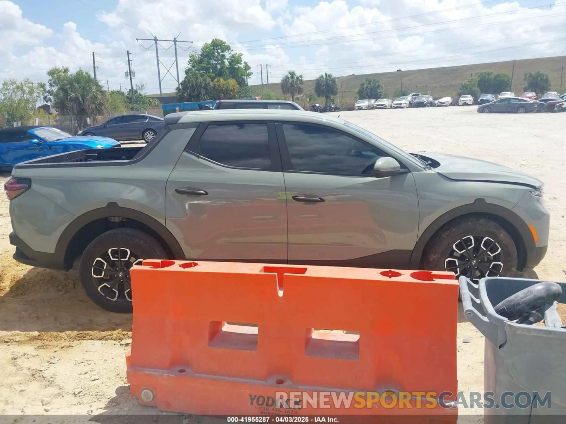 13 fotografías del automóvil dañado 5NTJBDAE5PH065182 HYUNDAI SANTA CRUZ 2023
