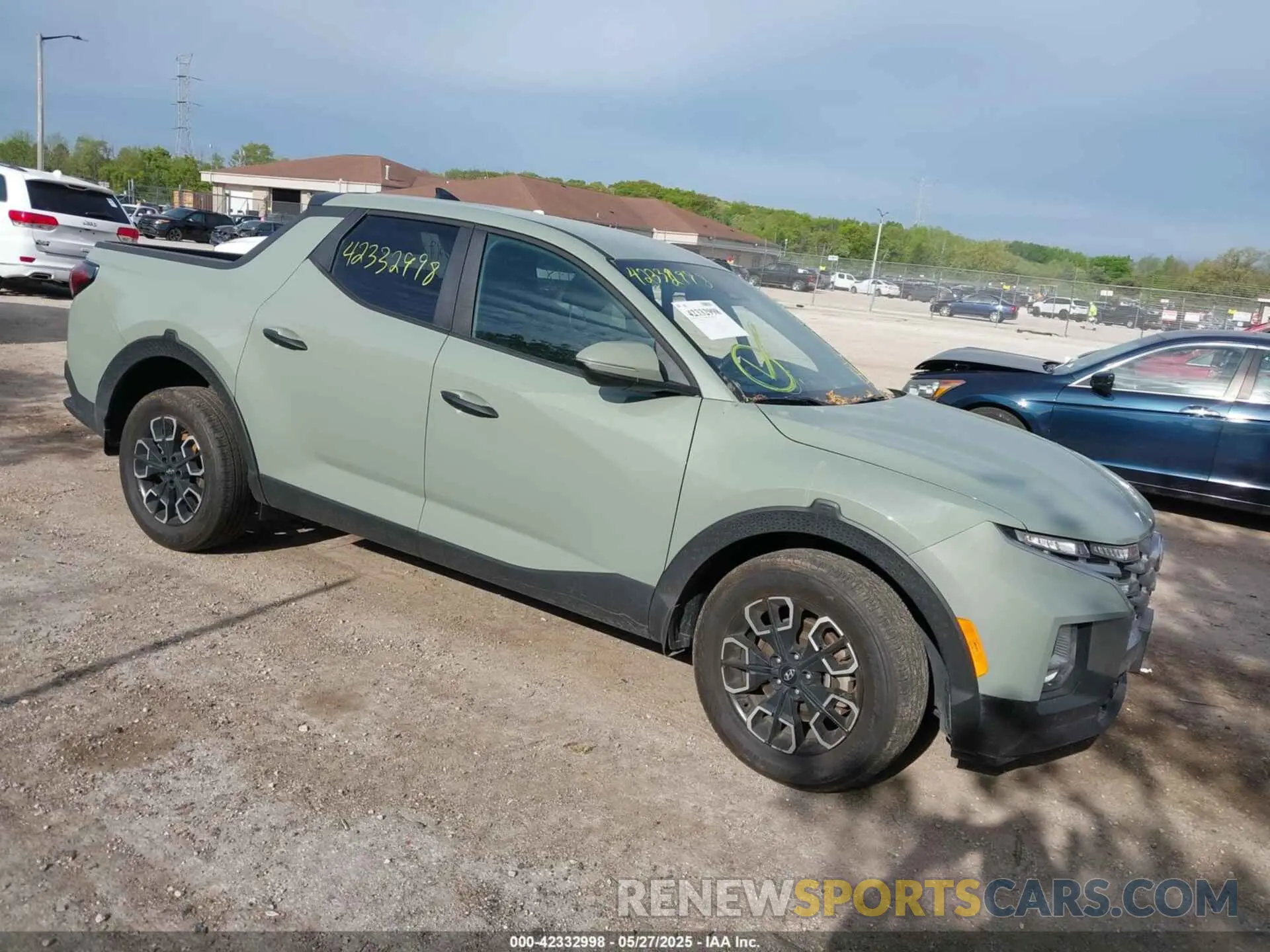 1 fotografías del automóvil dañado 5NTJBDAE9PH076525 HYUNDAI SANTA CRUZ 2023