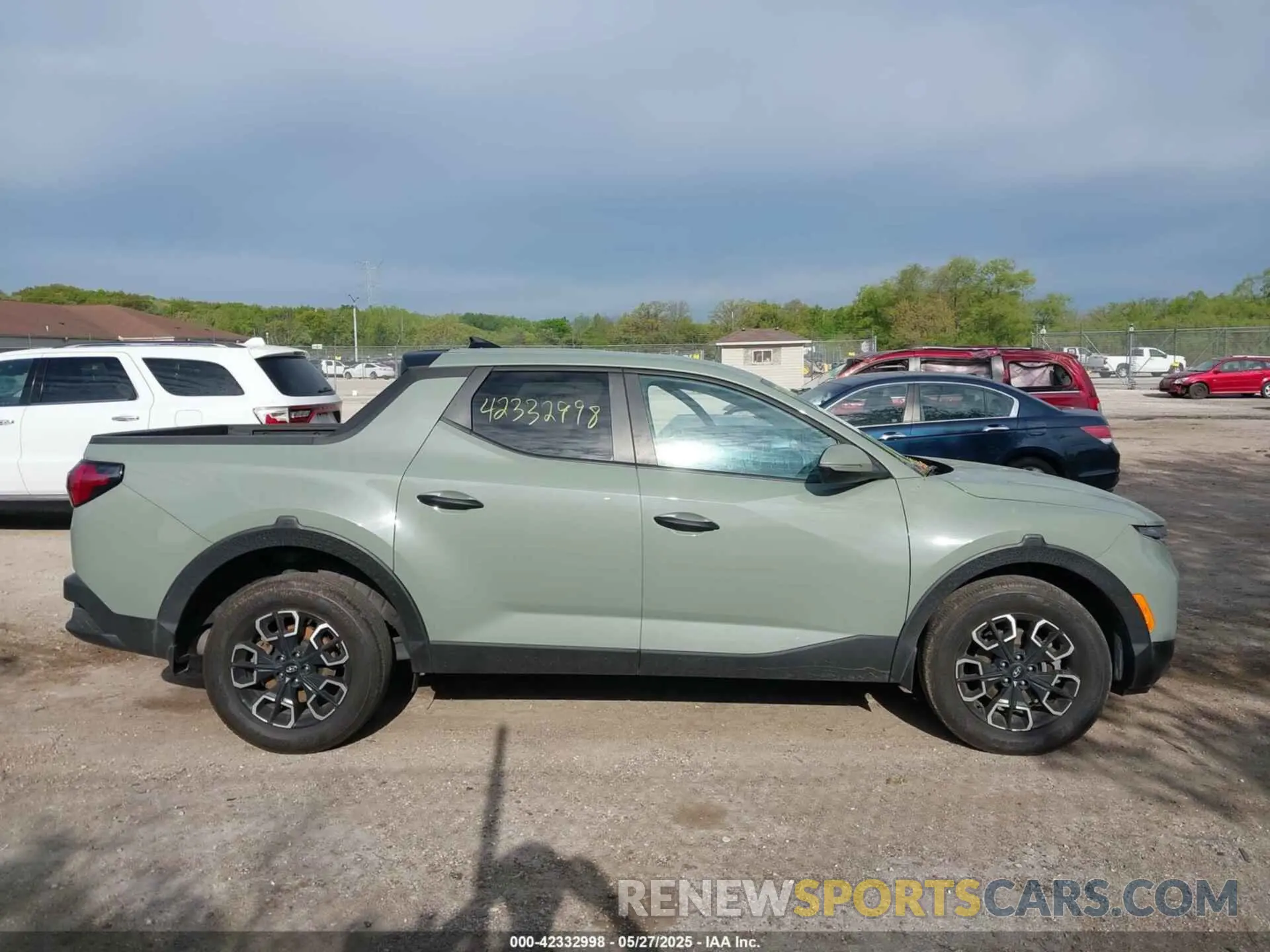 13 fotografías del automóvil dañado 5NTJBDAE9PH076525 HYUNDAI SANTA CRUZ 2023