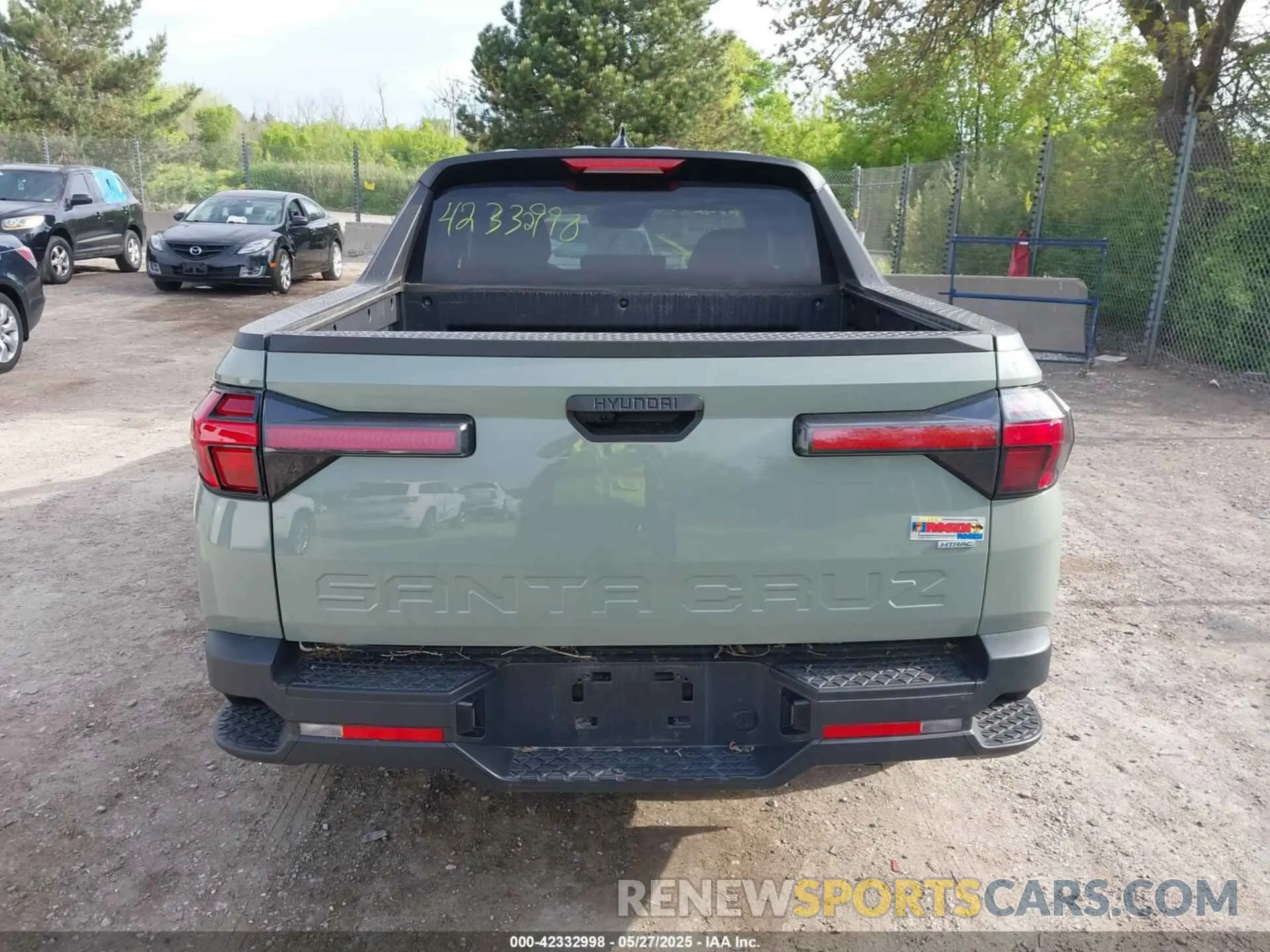 16 fotografías del automóvil dañado 5NTJBDAE9PH076525 HYUNDAI SANTA CRUZ 2023