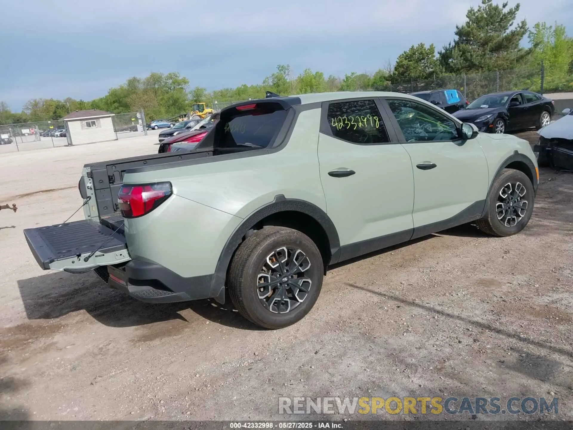 4 fotografías del automóvil dañado 5NTJBDAE9PH076525 HYUNDAI SANTA CRUZ 2023