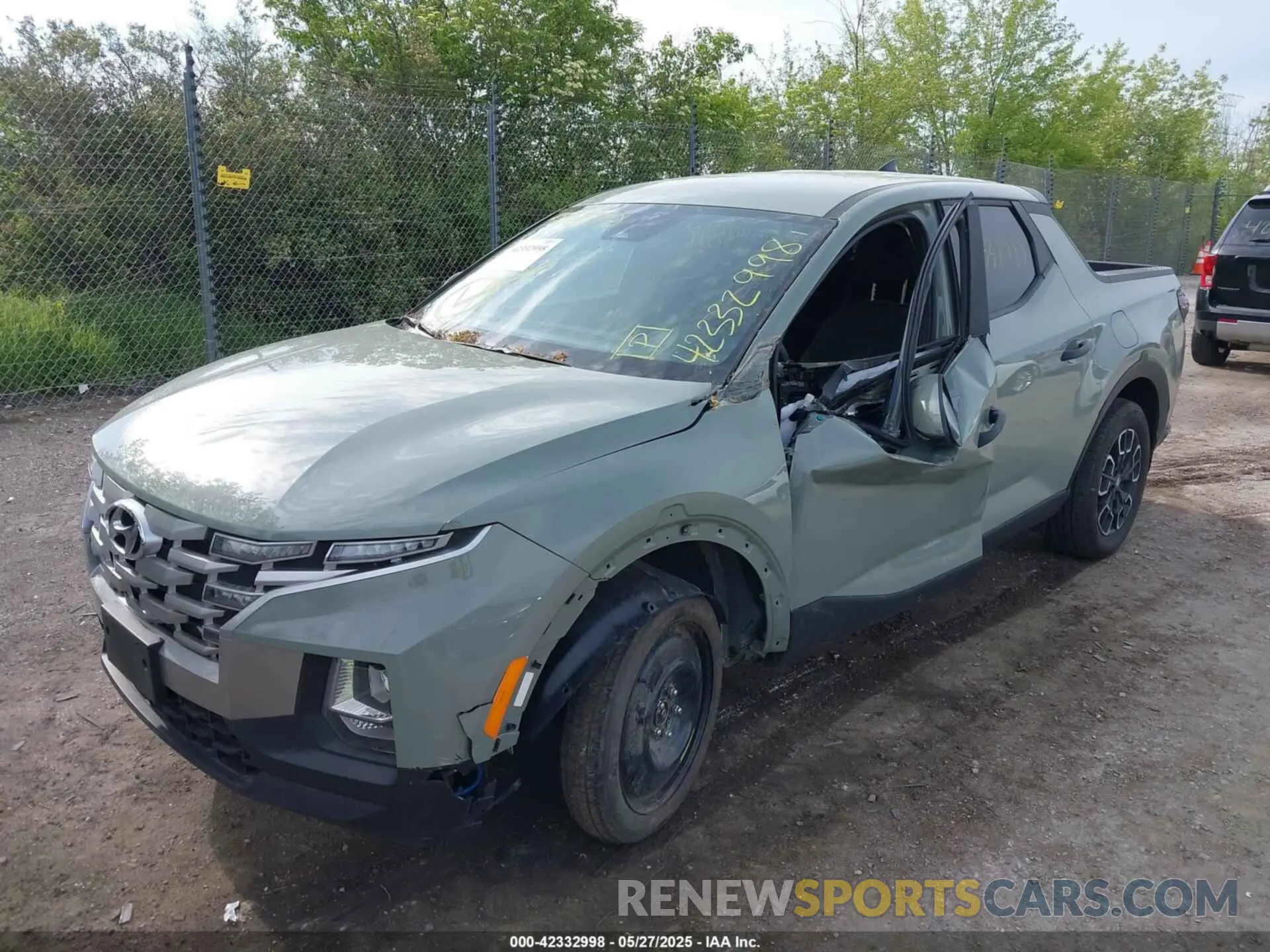 6 fotografías del automóvil dañado 5NTJBDAE9PH076525 HYUNDAI SANTA CRUZ 2023