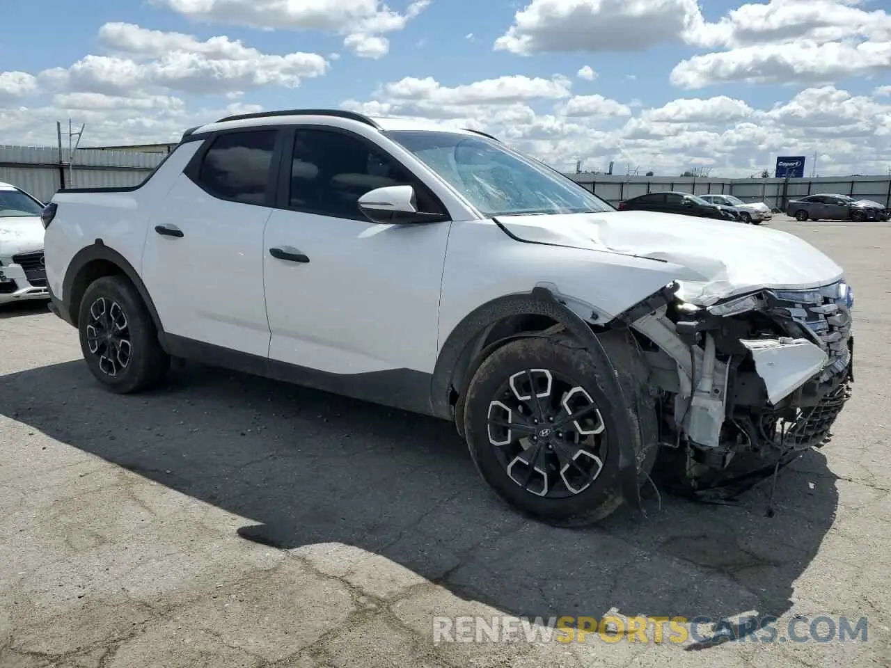 4 fotografías del automóvil dañado 5NTJC4AE3PH046045 HYUNDAI SANTA CRUZ 2023