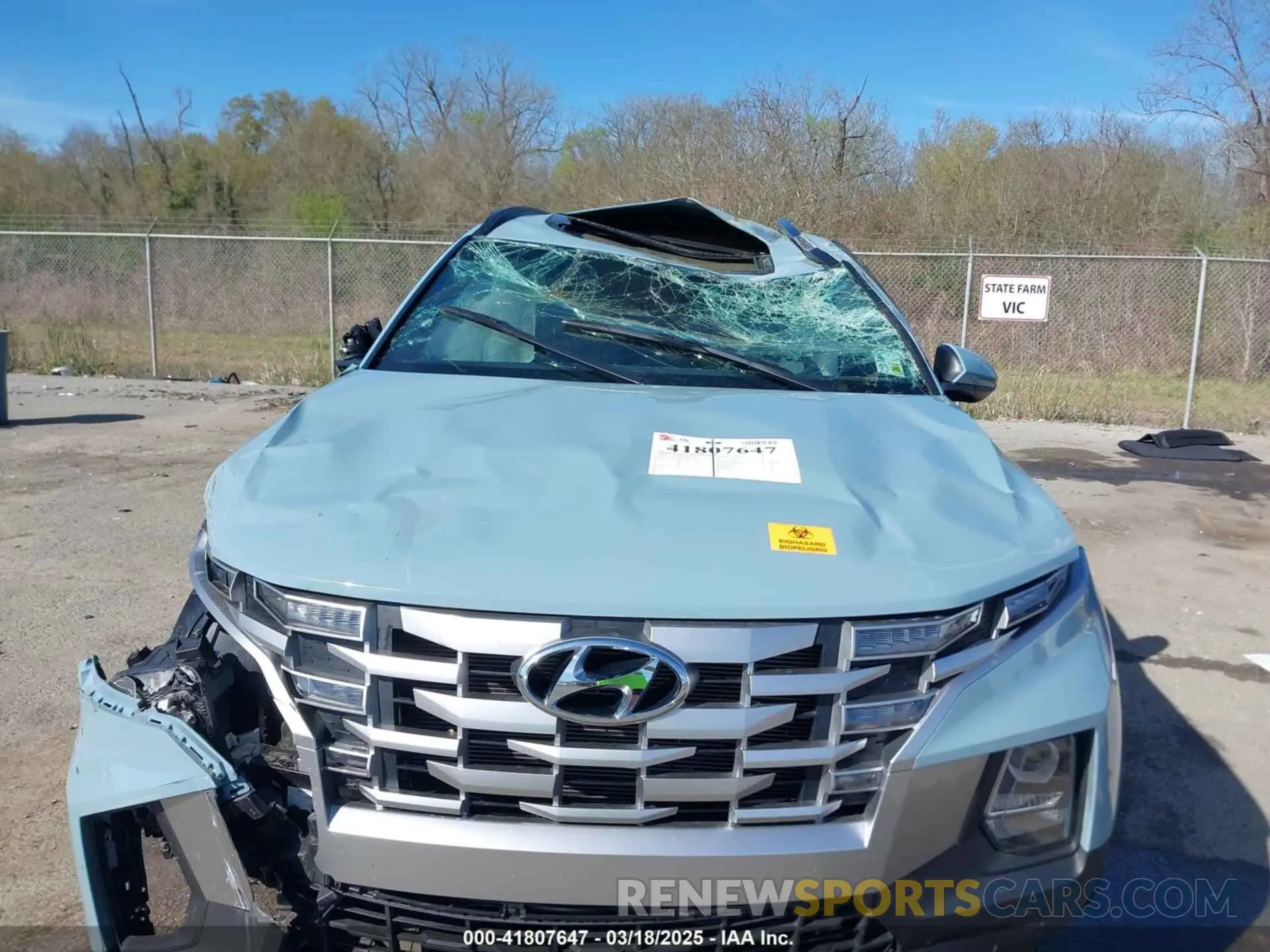 6 fotografías del automóvil dañado 5NTJC4AE4PH042943 HYUNDAI SANTA CRUZ 2023