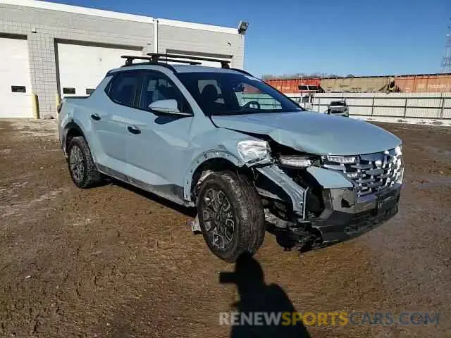 11 fotografías del automóvil dañado 5NTJCDAE6PH054124 HYUNDAI SANTA CRUZ 2023