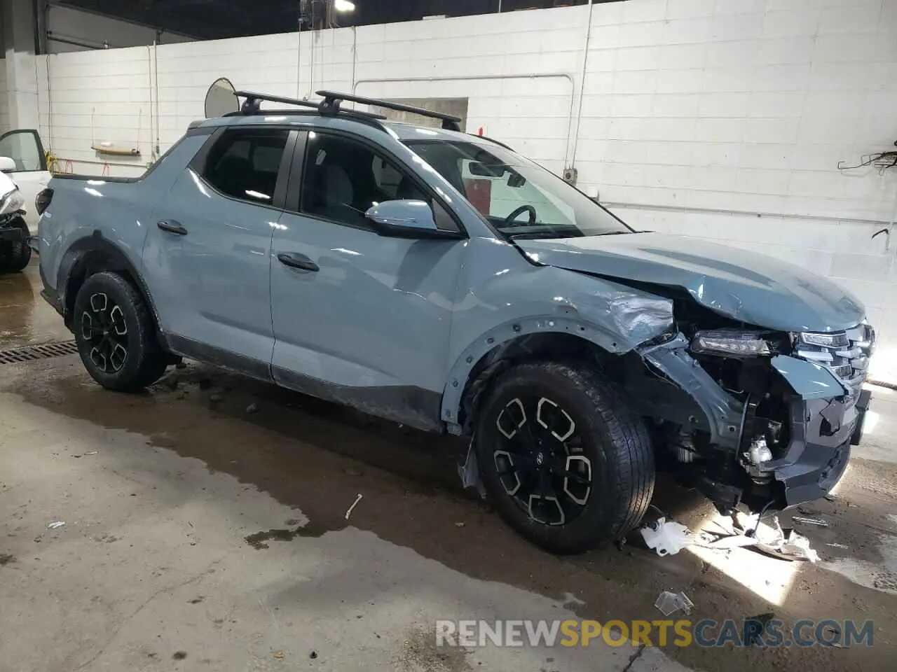 4 fotografías del automóvil dañado 5NTJCDAE6PH054124 HYUNDAI SANTA CRUZ 2023