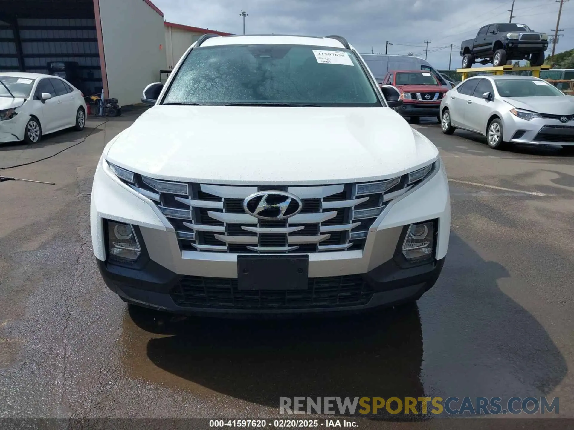 12 fotografías del automóvil dañado 5NTJCDAE6PH066323 HYUNDAI SANTA CRUZ 2023
