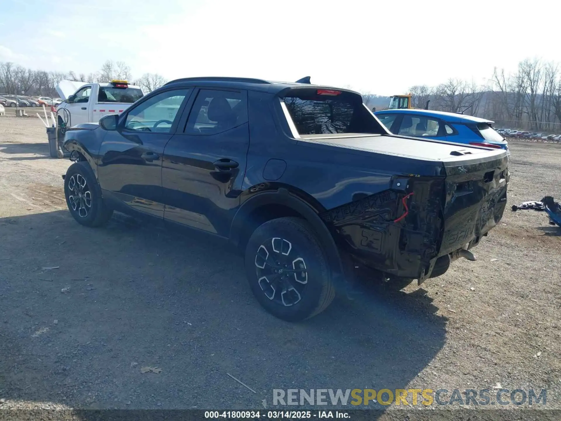 3 fotografías del automóvil dañado 5NTJCDAE9PH048544 HYUNDAI SANTA CRUZ 2023