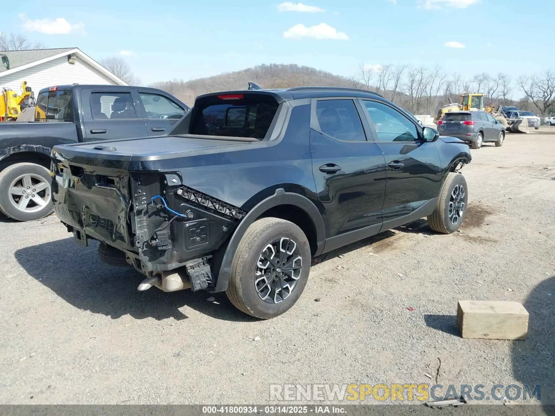 4 fotografías del automóvil dañado 5NTJCDAE9PH048544 HYUNDAI SANTA CRUZ 2023