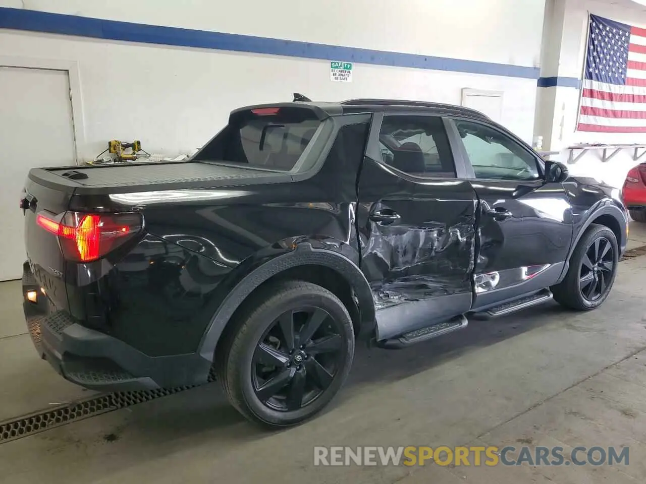 3 fotografías del automóvil dañado 5NTJCDAF2PH064495 HYUNDAI SANTA CRUZ 2023