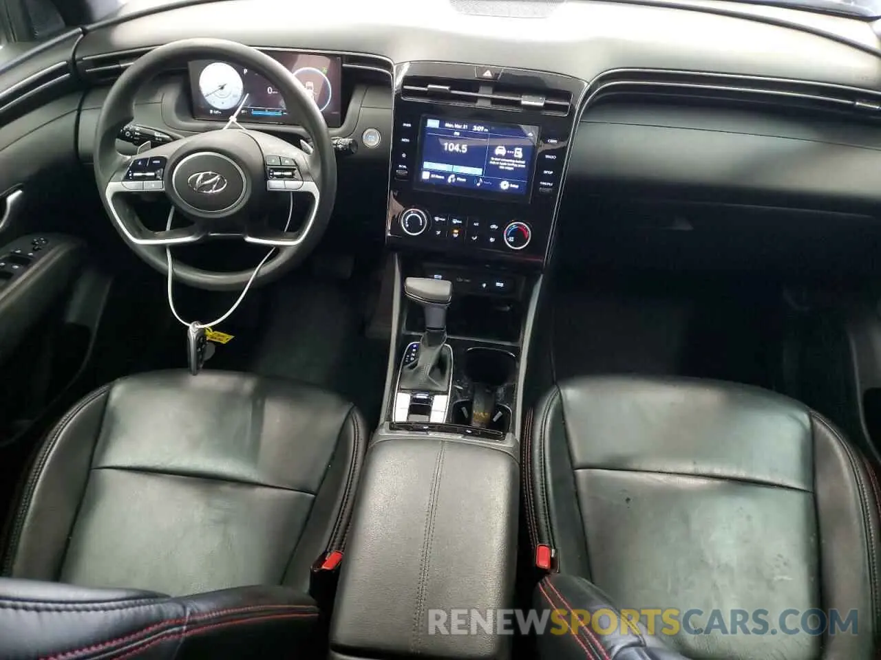 8 fotografías del automóvil dañado 5NTJCDAF2PH064495 HYUNDAI SANTA CRUZ 2023