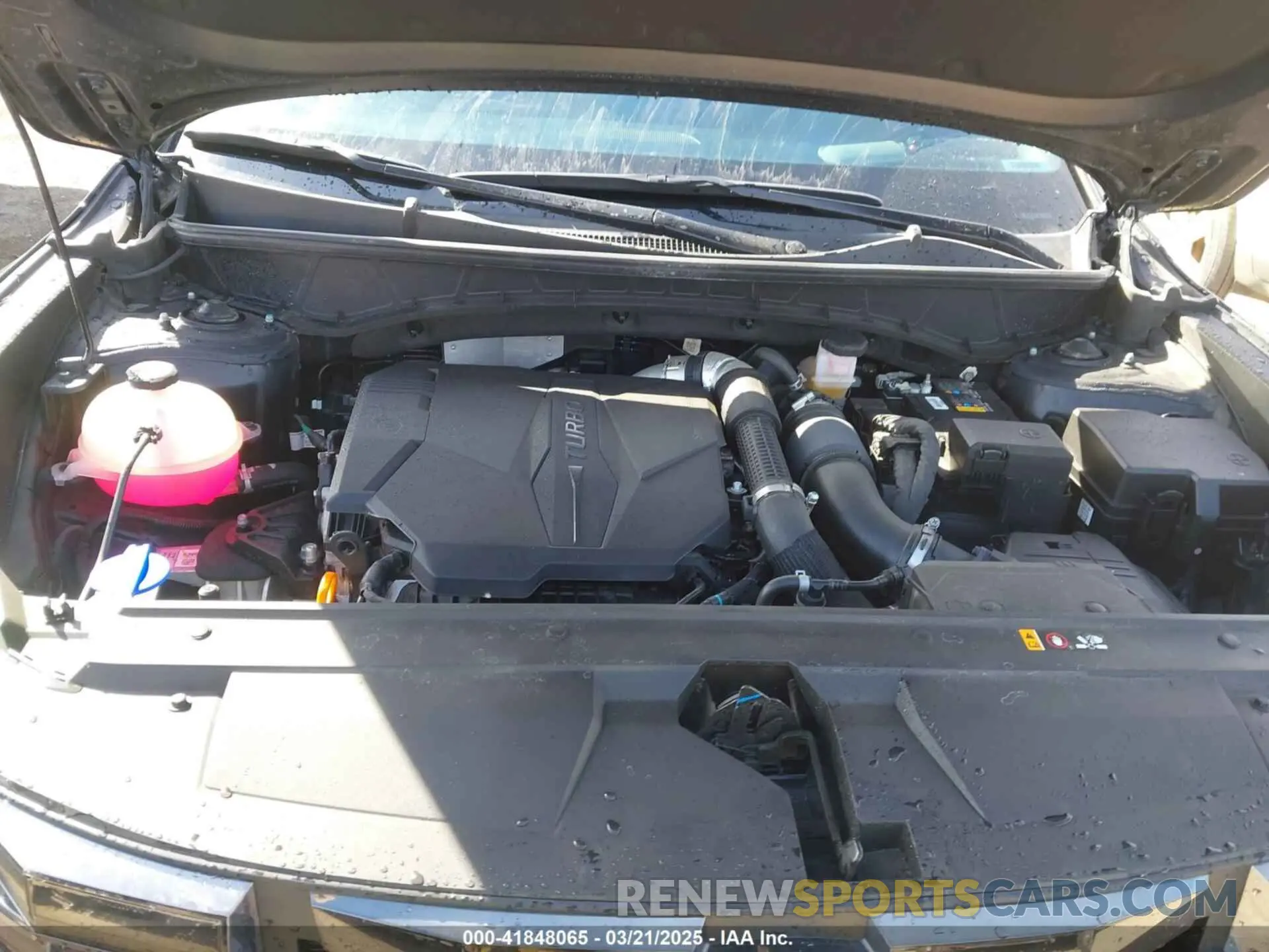 10 fotografías del automóvil dañado 5NTJCDAF2PH074217 HYUNDAI SANTA CRUZ 2023