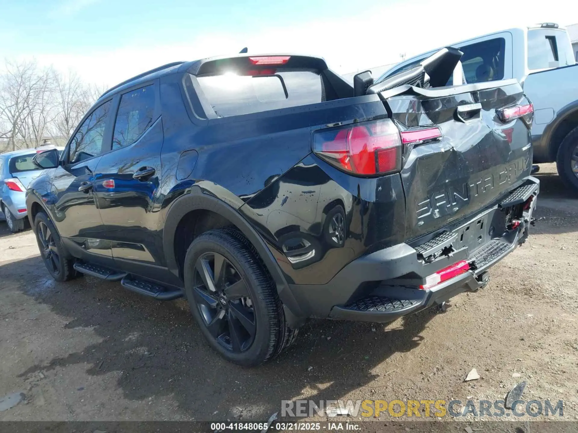 3 fotografías del automóvil dañado 5NTJCDAF2PH074217 HYUNDAI SANTA CRUZ 2023
