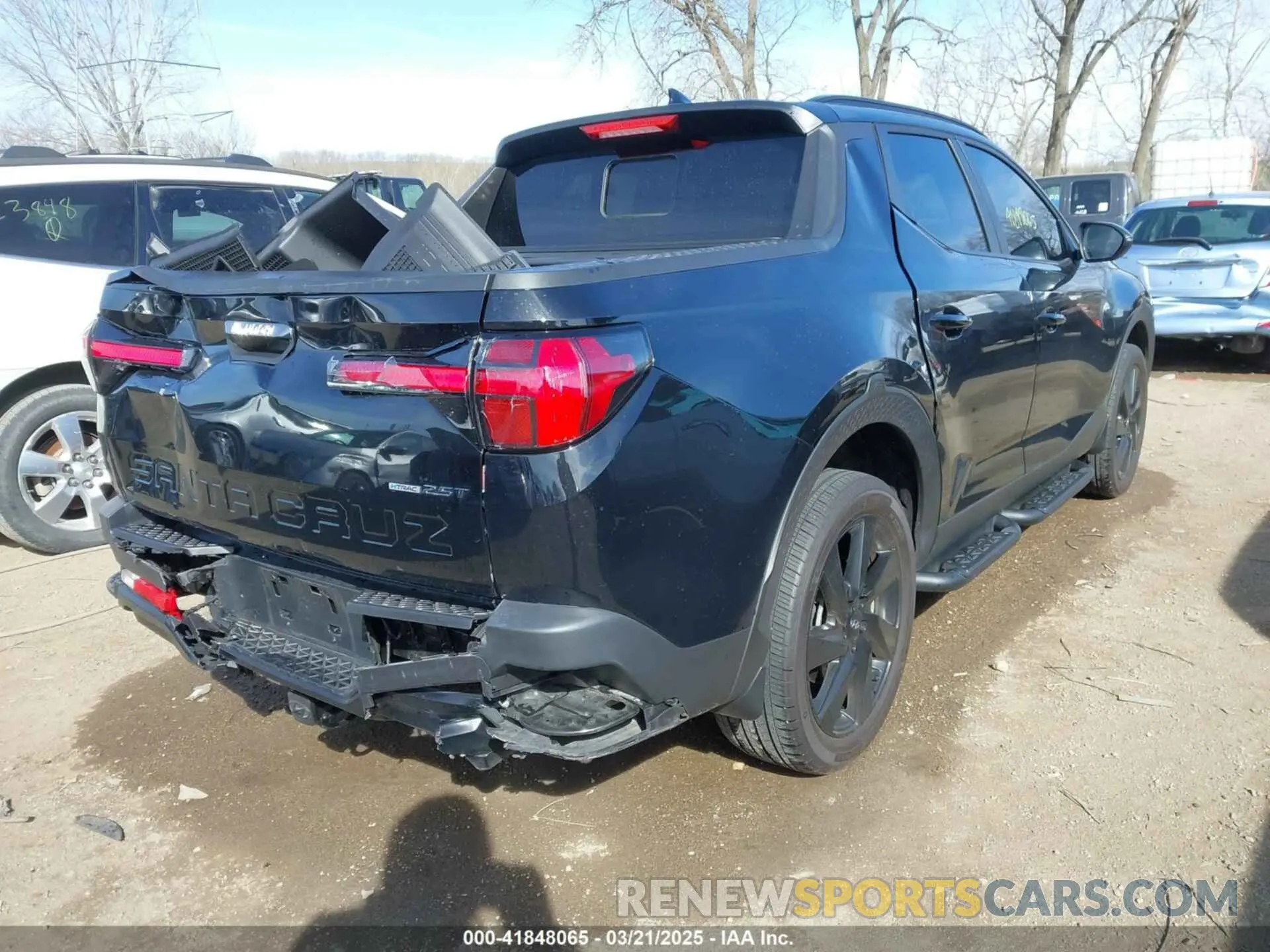 4 fotografías del automóvil dañado 5NTJCDAF2PH074217 HYUNDAI SANTA CRUZ 2023