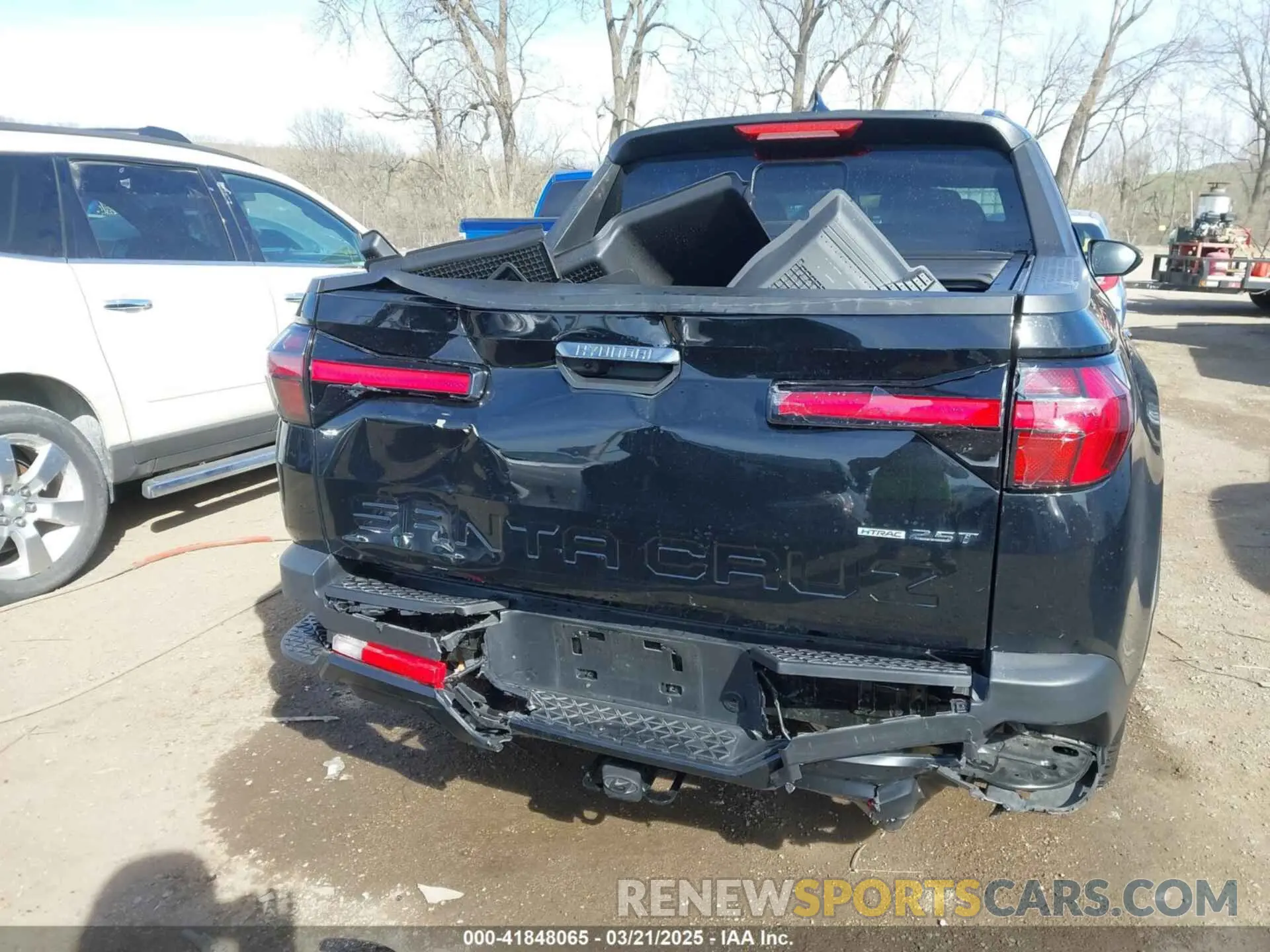 6 fotografías del automóvil dañado 5NTJCDAF2PH074217 HYUNDAI SANTA CRUZ 2023