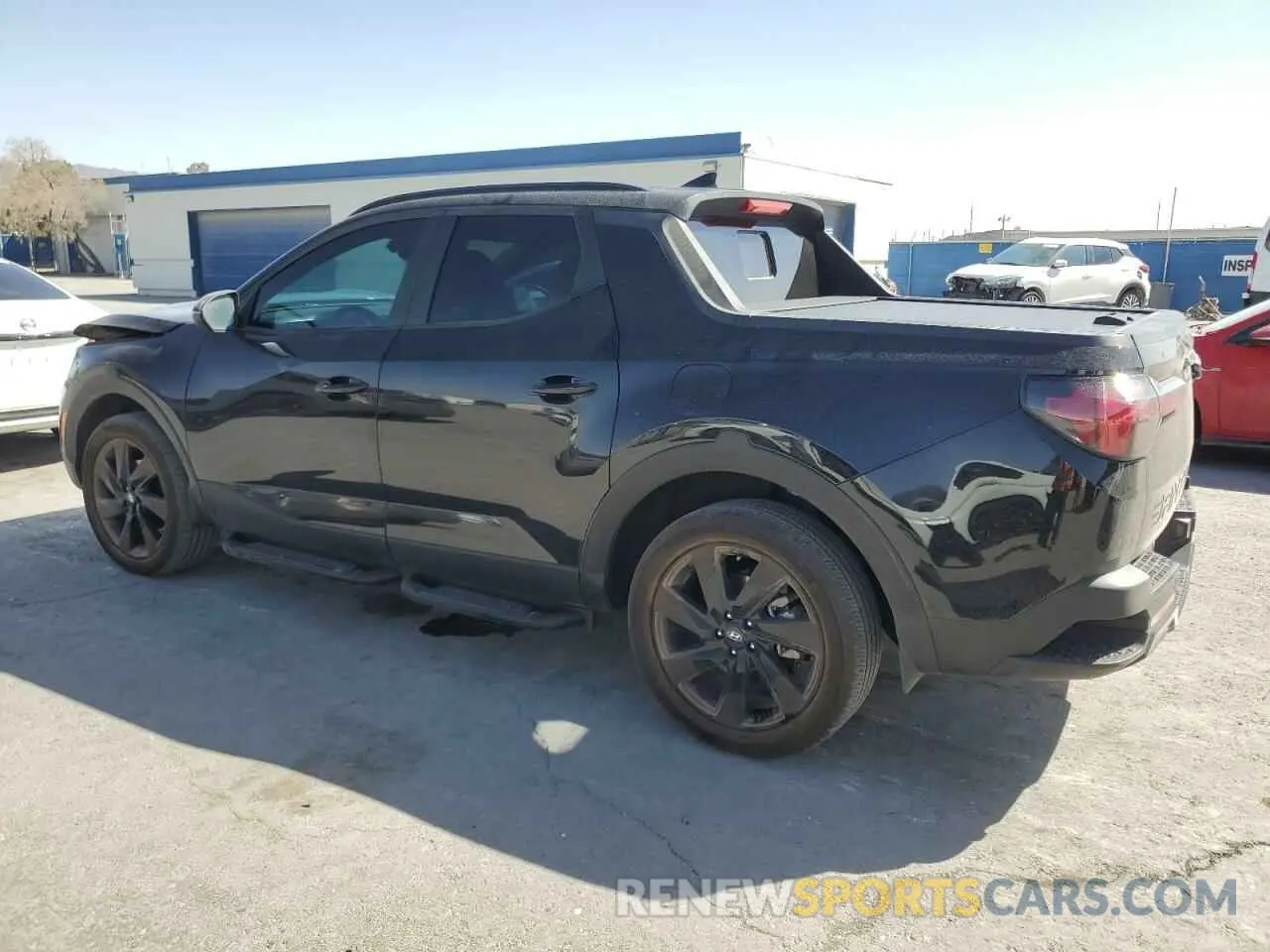 2 fotografías del automóvil dañado 5NTJCDAF4PH062487 HYUNDAI SANTA CRUZ 2023