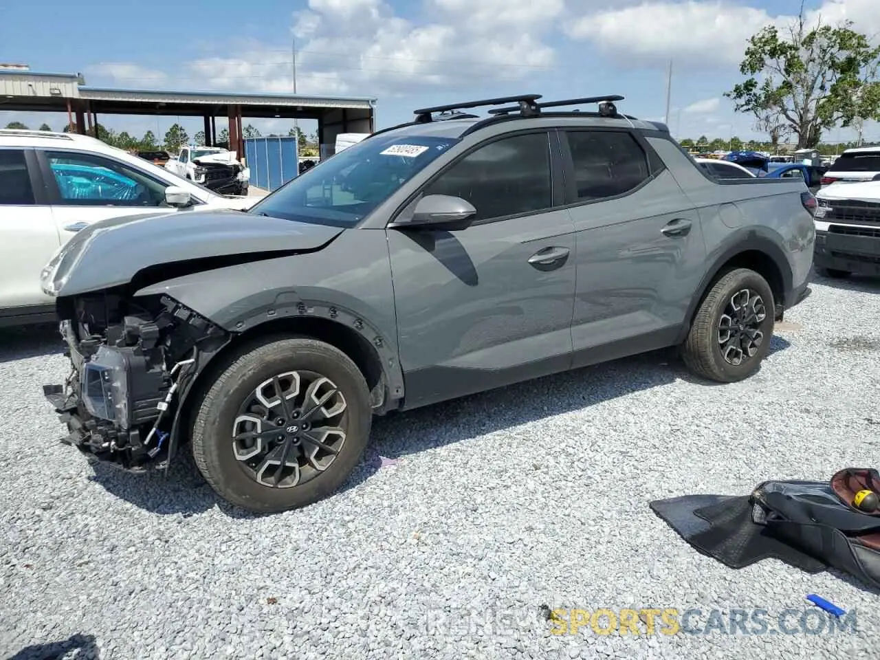 1 fotografías del automóvil dañado 5NTJDDAF1PH041643 HYUNDAI SANTA CRUZ 2023